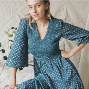 Christy Dawn Basil Dress / indigo petunia / Size M / Worn 2-3 x / Hand washed